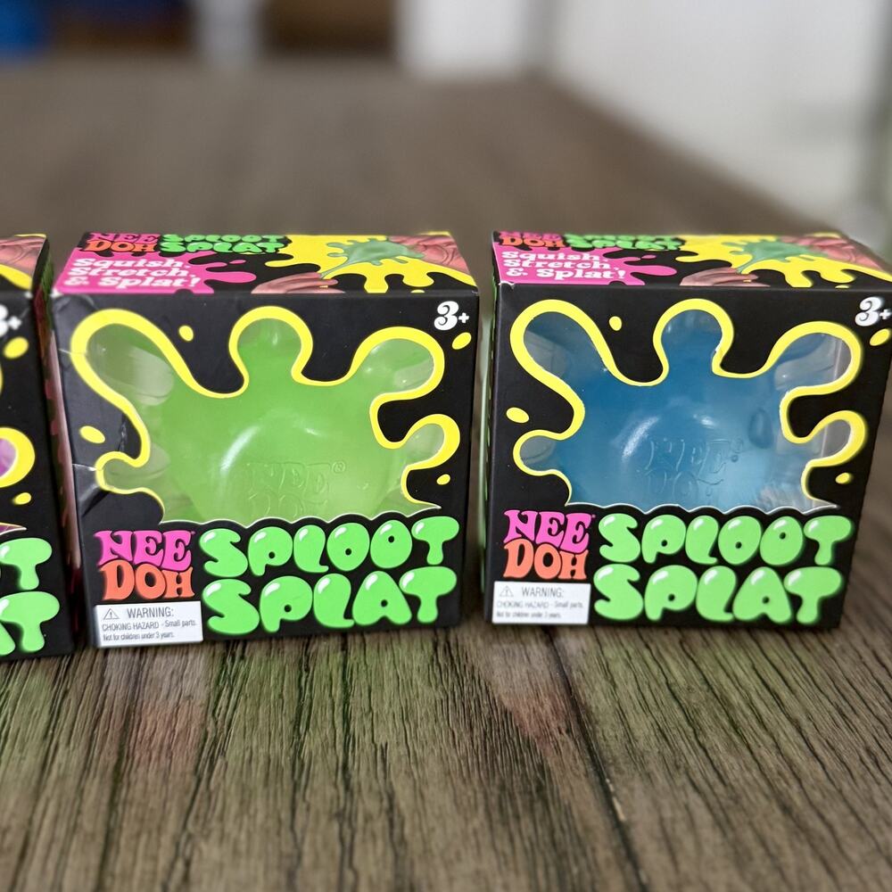 Authentic Schylling NeeDoh Sploot Splat Squishy Sensory Fidget Toy RARE New 2024 - Picture 5 of 12